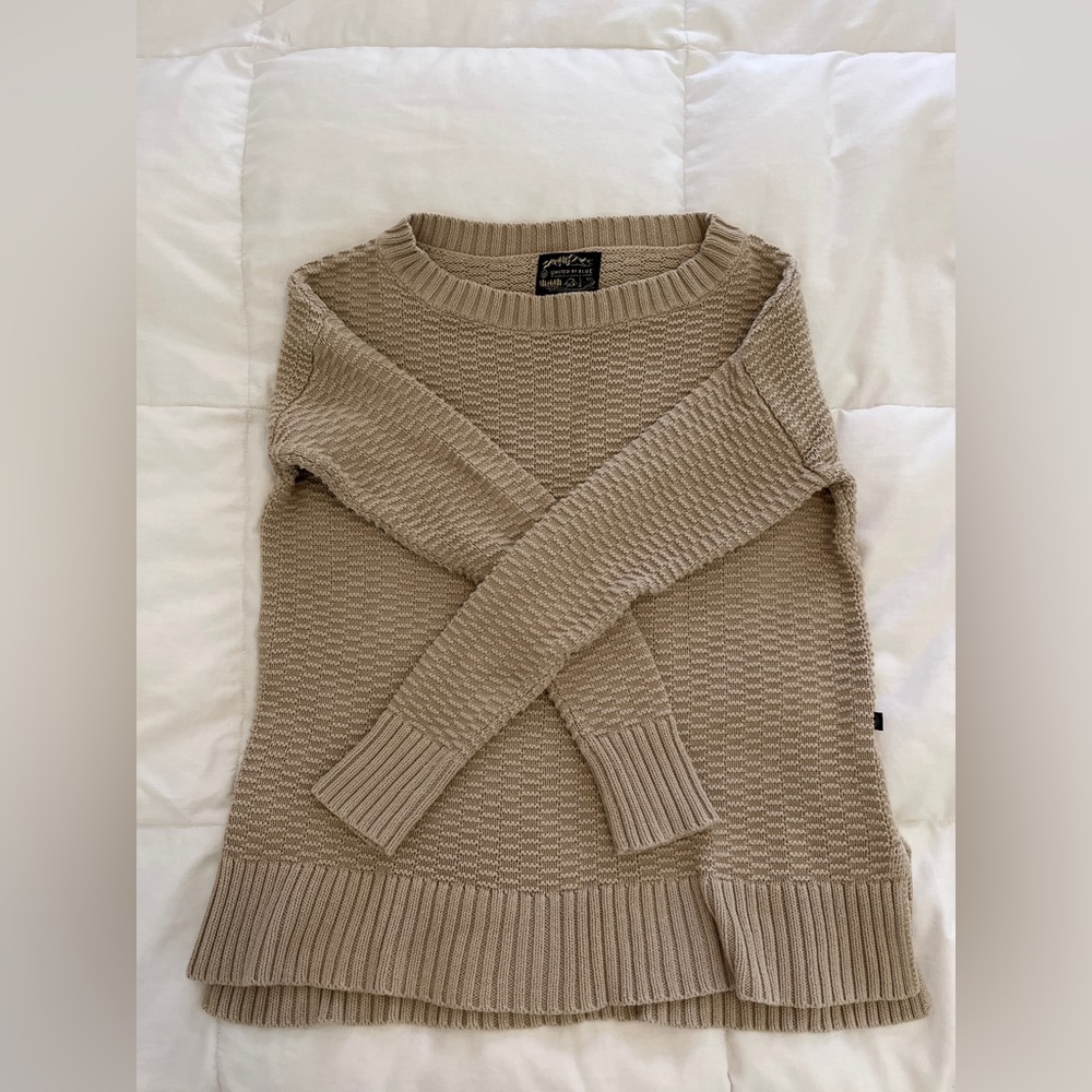 United By Blue fisherman sweater